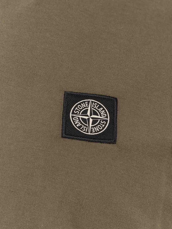 The Best Shops STONE ISLAND: T-shirts - T-Shirt - Grün