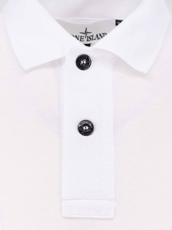 The Best Shops STONE ISLAND: Polos - Polo - Blanco