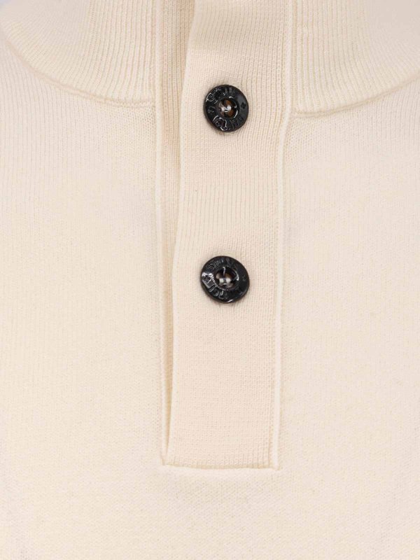 The Best Shops STONE ISLAND: boat necks - Mixed wool mesh wool certified wool