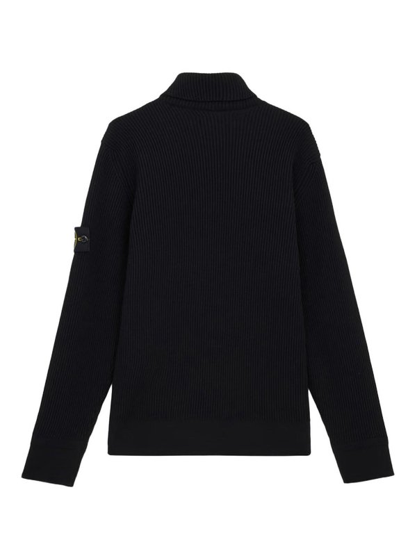 STONE ISLAND: boat necks online - Dolcevita shirt in certified virgin wool