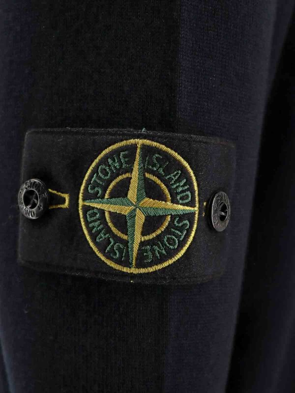 The Best Shops STONE ISLAND: Cardigans - Cardigan - Bleu