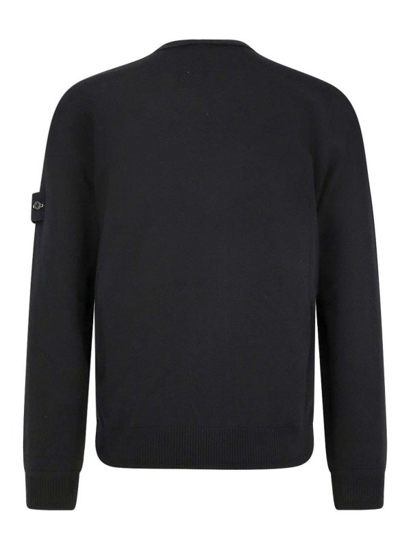 STONE ISLAND: cardigans online - Cardigan In Lana Vergine