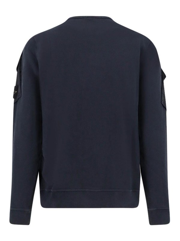 STONE ISLAND: Sweatshirts & Pulls online - Sweat-Shirts - Bleu