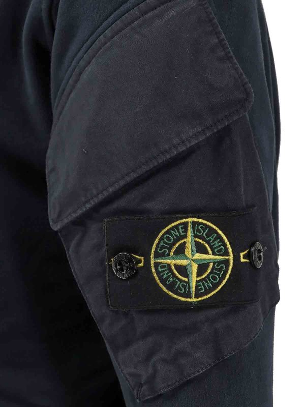 The Best Shops STONE ISLAND: Sweatshirts & Pulls - Sweat-Shirts - Bleu