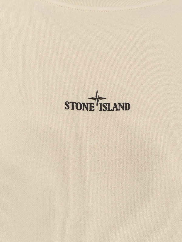 The Best Shops STONE ISLAND: Sweatshirts & Sweaters - Cotton sweatshirt with logo