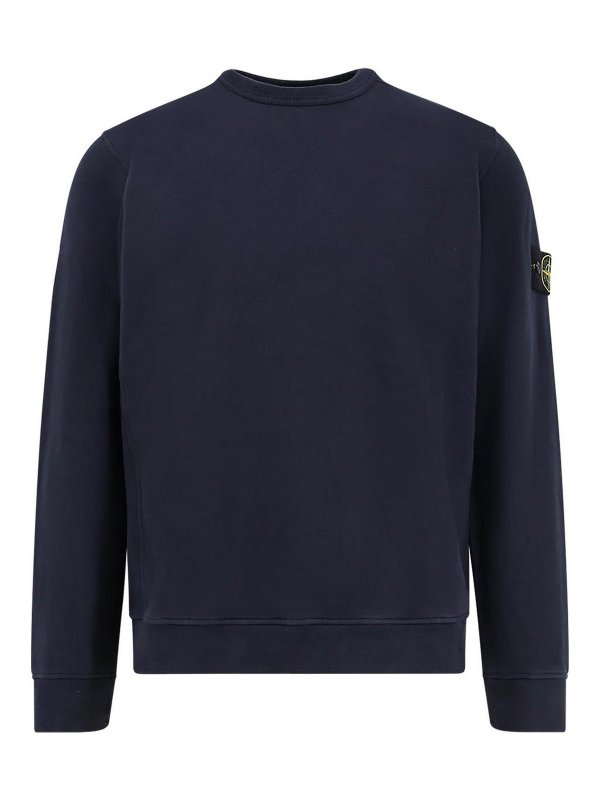 STONE ISLAND: Sweatshirts & Sweaters - Organic cotton sweatshirt