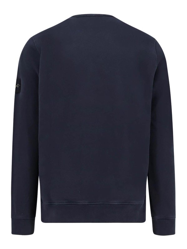 STONE ISLAND: Sweatshirts & Sweaters online - Organic cotton sweatshirt