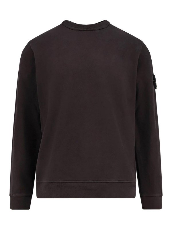 STONE ISLAND: Sweatshirts & Sweaters - Organic cotton sweatshirt