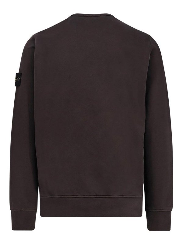 STONE ISLAND: Sweatshirts & Sweaters online - Organic cotton sweatshirt