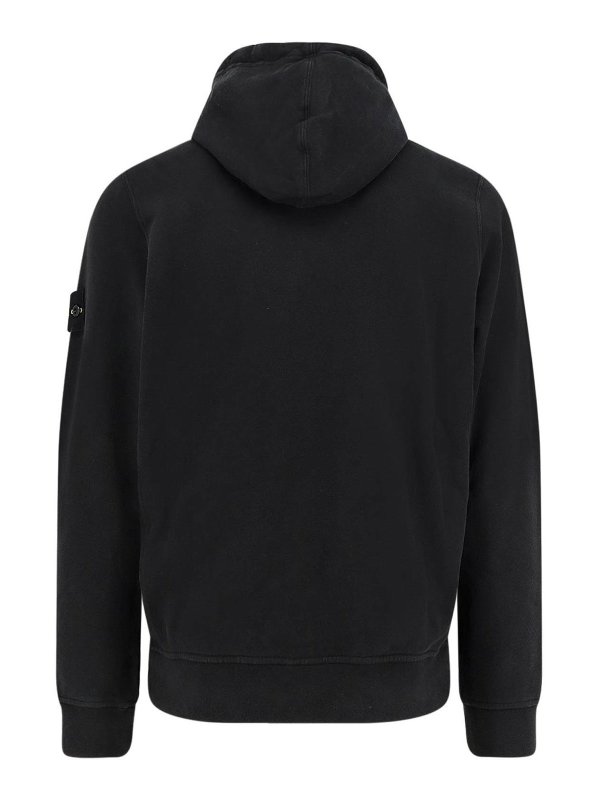 STONE ISLAND: Sweatshirts & Pulls online - Sweat-Shirts - Noir