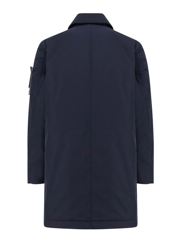 STONE ISLAND: short coats online - Cappotto In Nylon Imbottito