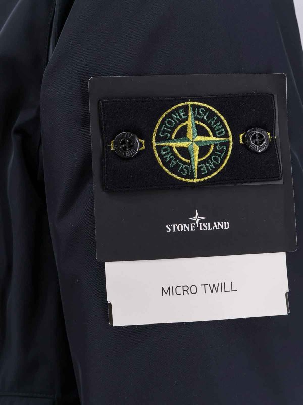 The Best Shops STONE ISLAND: short coats - Cappotto In Nylon Imbottito