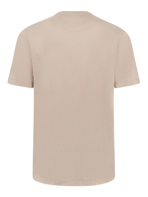 Hugo Boss: t-shirts online - T-Shirt In Cotone