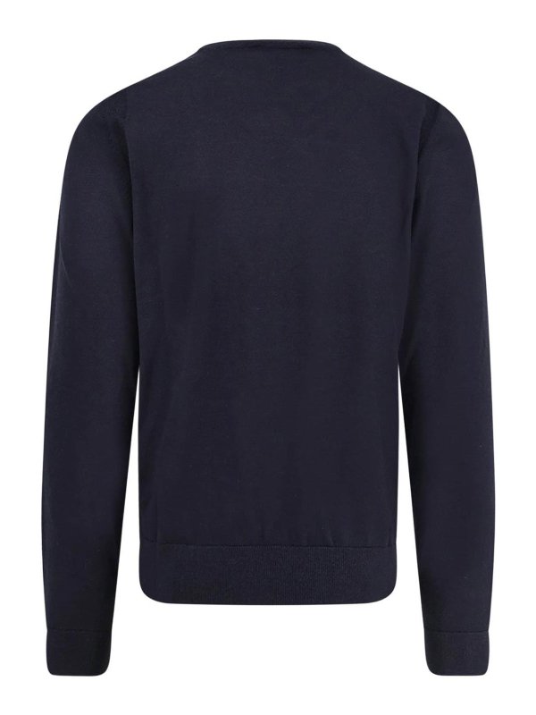 Hugo Boss: U-Boot-Ausschnitt online - U-Boot-Pullover - Blau