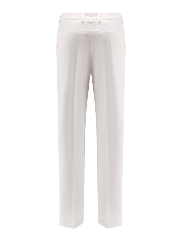 Hugo Boss: casual trousers online - Cotton and silk trousers