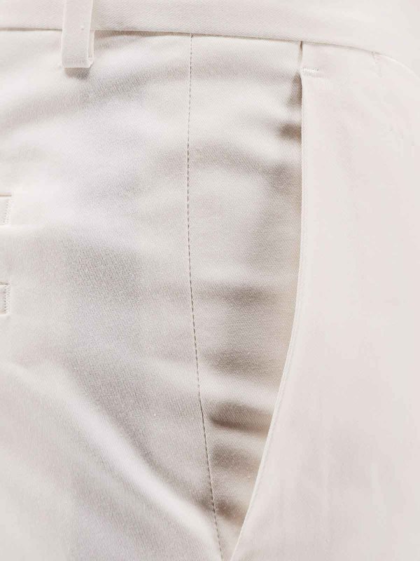 The Best Shops Hugo Boss: casual trousers - Cotton and silk trousers