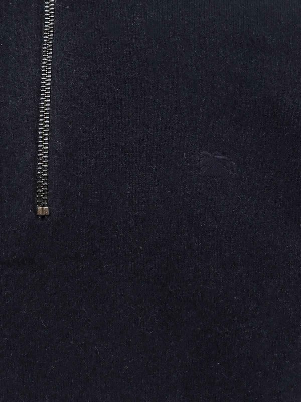 The Best Shops BURBERRY: Col bateau - Pull Col Bateau - Bleu