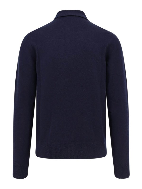 BURBERRY: Col bateau online - Pull Col Bateau - Bleu