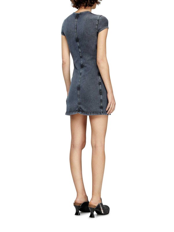The Best Shops DIESEL: Kurze Kleider - Kurzes Kleid - Denim