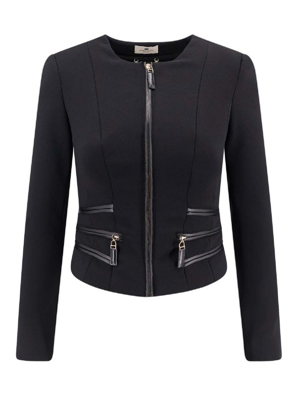 ELISABETTA FRANCHI: Blazer - Blazer - Schwarz