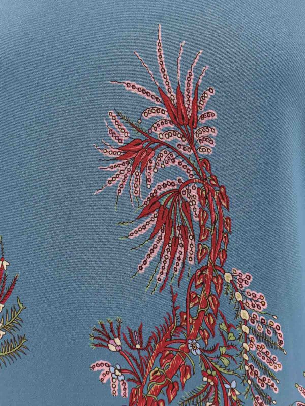 The Best Shops ETRO: maxi dresses - Stretch viscose dress with iconic printing