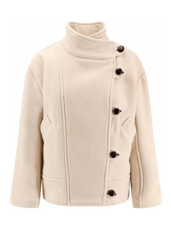 Isabel Marant Etoile: カジュアルジャケット - カジュアルジャケット - ベージュ