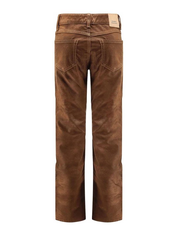 Isabel Marant Etoile: casual trousers online - Kelsie trousers in alternative material