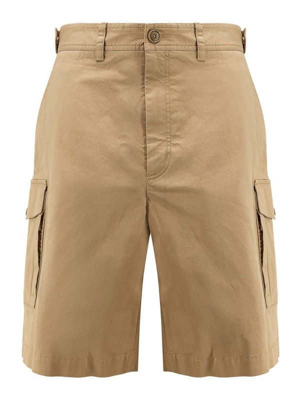 MONCLER: Hosen Shorts - Shorts - Beige