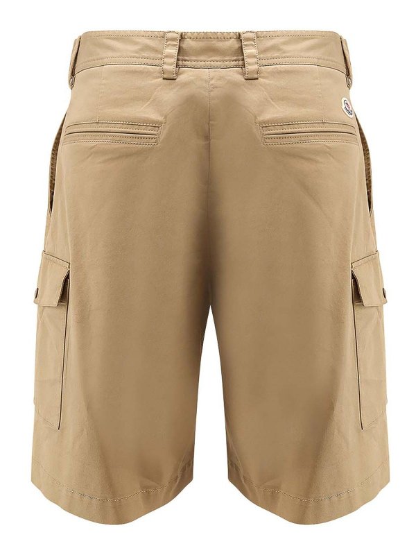MONCLER: Hosen Shorts online - Shorts - Beige