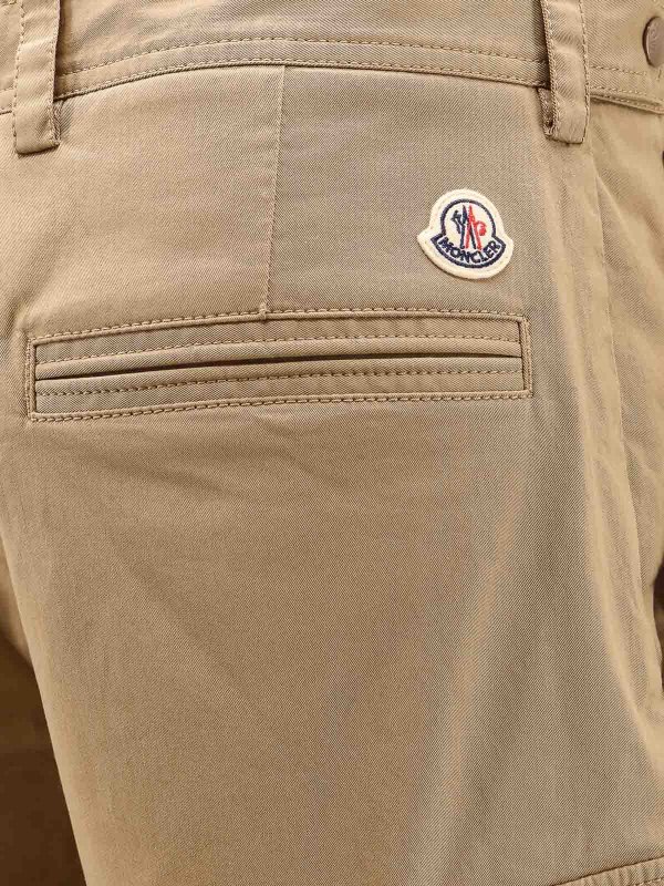 The Best Shops MONCLER: Hosen Shorts - Shorts - Beige