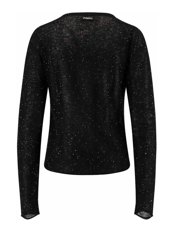 Pinko: Col bateau online - Pull Col Bateau - Noir