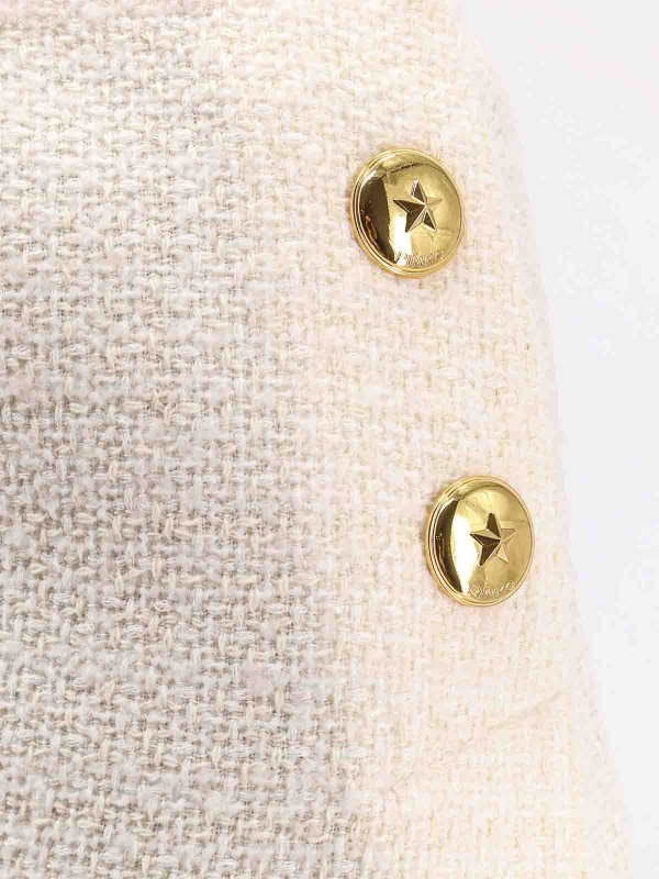 The Best Shops Pinko: mini skirts - Minigonna In Tweed