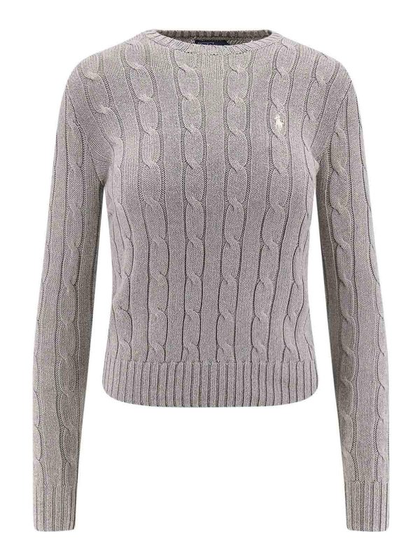 POLO RALPH LAUREN: boat necks - Cotton shirt with braids