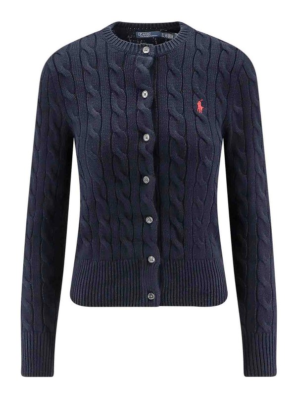 POLO RALPH LAUREN: Cárdigans - Cárdigan - Azul Oscuro
