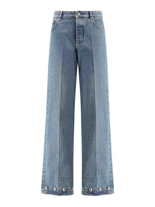 VALENTINO: bootcut jeans - Jeans with metal details