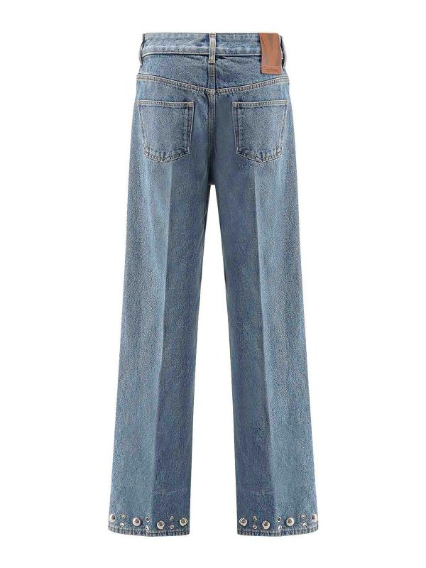 VALENTINO: bootcut jeans online - Jeans with metal details