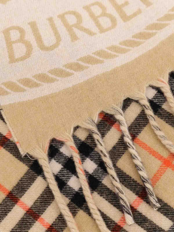 The Best Shops BURBERRY: Écharpes - Écharpe - Beige