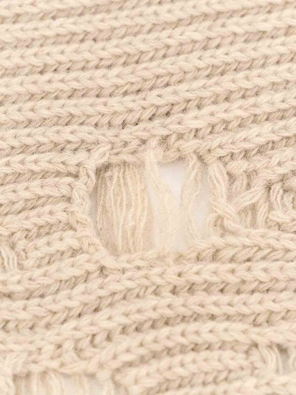 The Best Shops MM6 MAISON MARGIELA: Écharpes - Écharpe - Beige