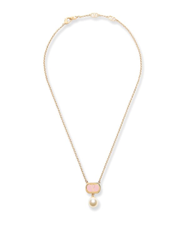 VALENTINO GARAVANI: Collier - Colliers - Gris Clair