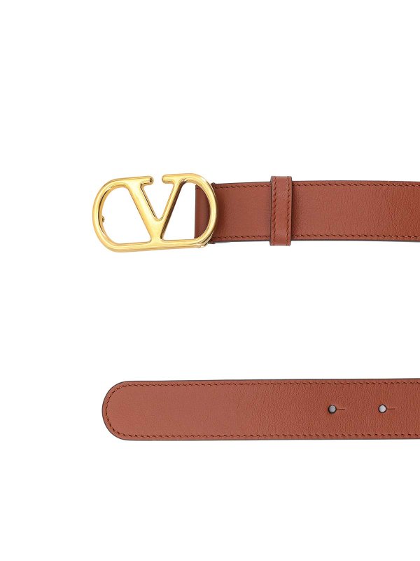 VALENTINO GARAVANI: belts online - Cintura Vlogo In Pelle