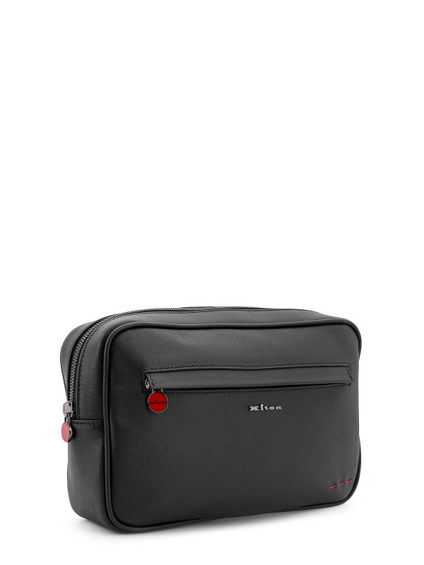 The Best Shops KITON: クラッチバッグ - クラッチバッグ - 黒