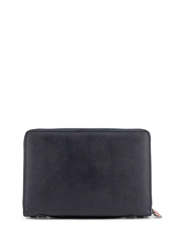 KITON: wallets & purses online - Leather documents holder