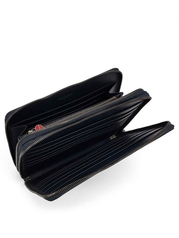 The Best Shops KITON: wallets & purses - Leather documents holder