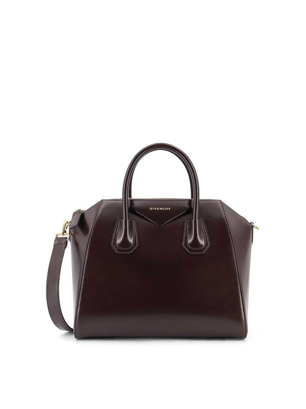 GIVENCHY: cross body bags - Small antigona bag in leather