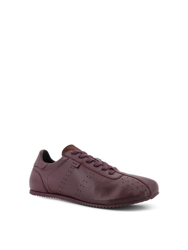 AMI PARIS: trainers online - Low-top leather sneakers