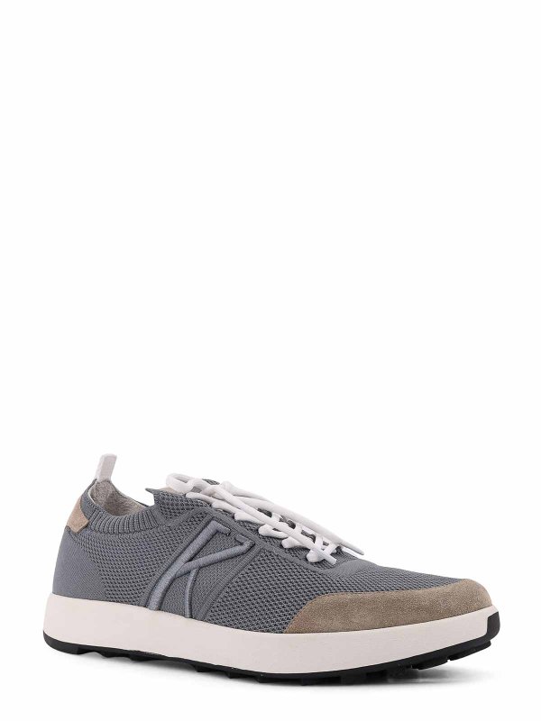 KITON: Chaussures de sport online - Baskets - Noir