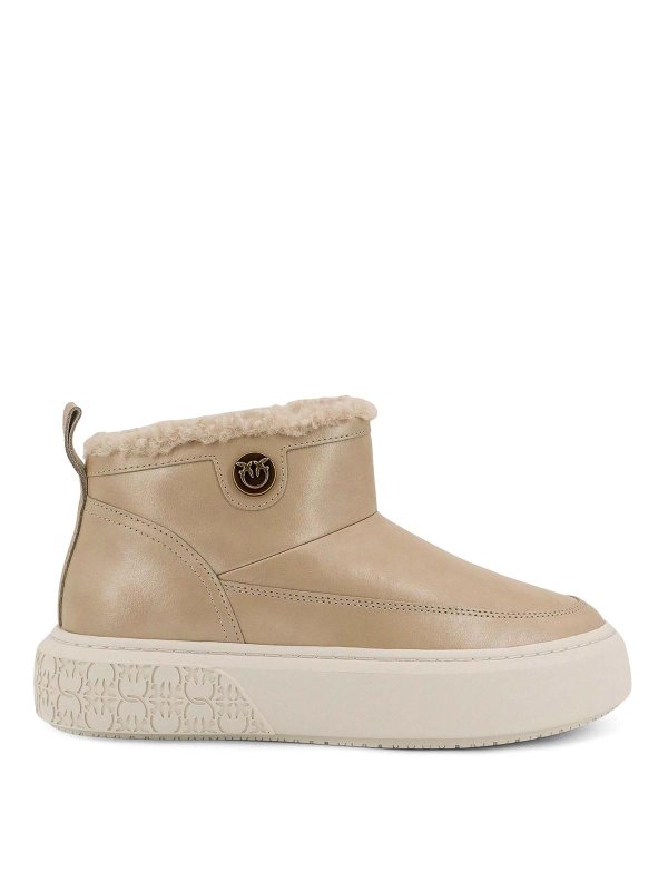 Pinko: ankle boots - Yoko 22 leather boots