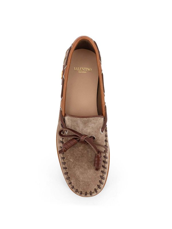 VALENTINO GARAVANI buy online ローファー - ブラウン