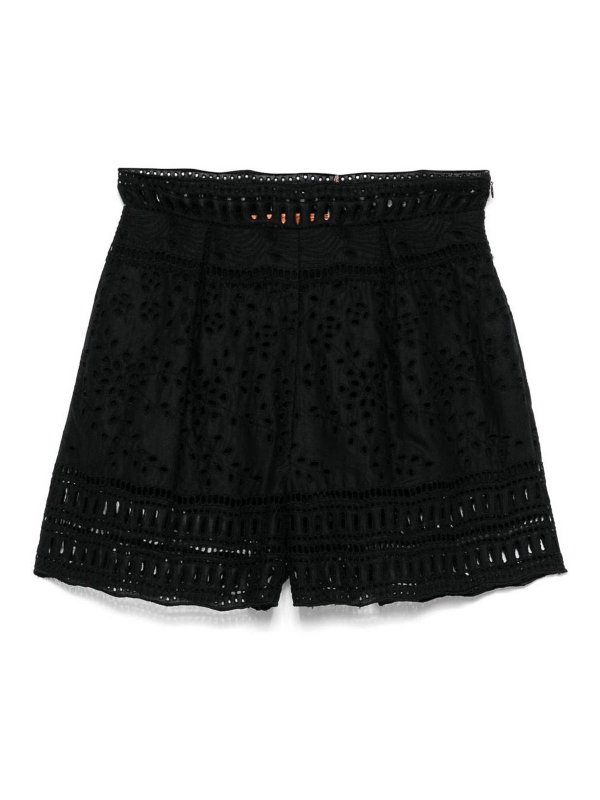 ERMANNO SCERVINO: Shorts - Short - Noir