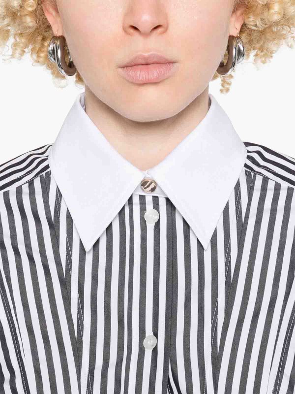 SPORTMAX: shirts online - Striped Shirt